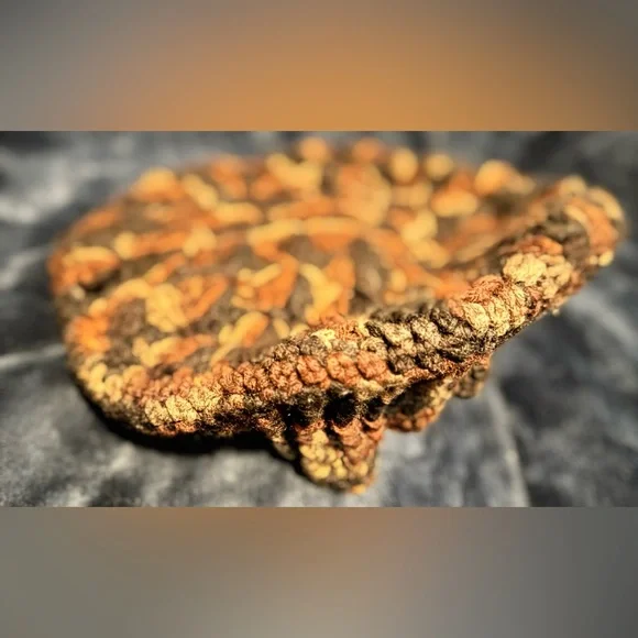 Handmade Crochet Leaf Beret - Picture 3 of 9